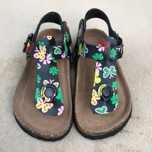 Toddler floral sandals
